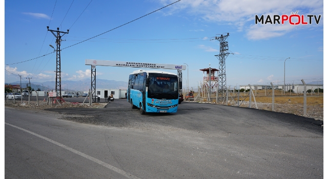 Büyükşehir’den Havaalanı Konteyner Kent’e Ulaşım Kolaylığı