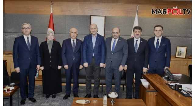 Kahramanmaraş Heyetinden Süleyman Soylu’ya Ziyaret