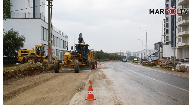 Büyükşehir Onikişubat’ta Ulaşım Ağını Güçlendirmeyi Sürdürüyor