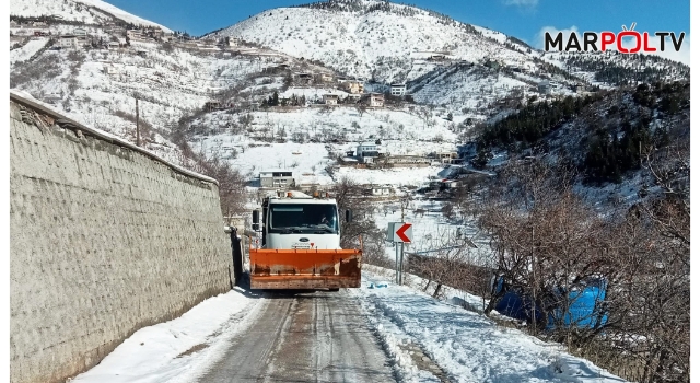 Büyükşehir, Şehir Genelinde Kar Mesaisini Sürdürüyor