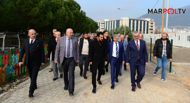 Vali Ünlüer ve Başkan Güngör, KSÜ’de Ziyaret ve İncelemelerde Bulundu