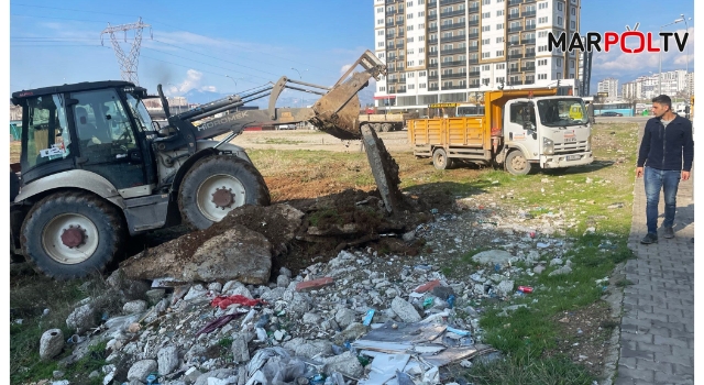 Caddeler Hafriyat Atıklarından Temizleniyor