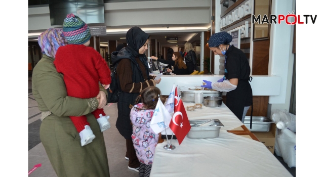 Sular Akademi Hastanesi’nde 6 Şubat Depreminde Hayatını Kaybedenlerin Anısına Helva İkramı Yapıldı