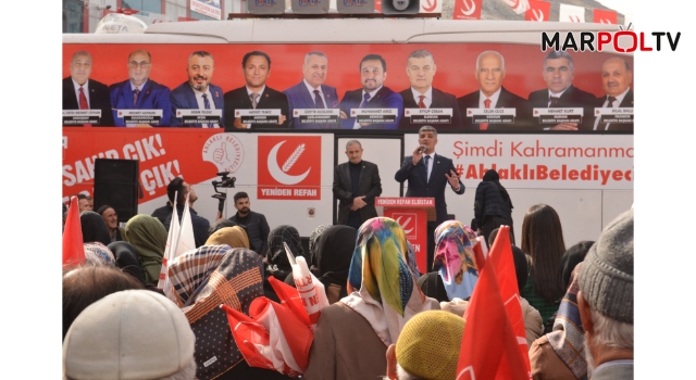 Yeniden Refah Partisi Elbistan SKM açılışı