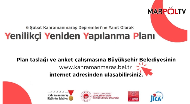 Yenilikçi Yeniden Yapılanma Taslak Planı İçin Anket Başladı