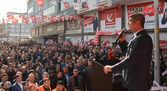 YRP Türkoğlu Seçim Koordinasyon Merkezi açıldı