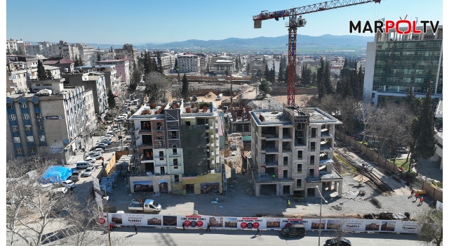 Şehir Merkezinde Kentsel Tasarım Projesi İnşası Hızla Devam Ediyor