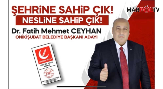 Sosyal Medya Anketleri Dr. Ceyhan'ı Onikişubat'ta Favori Gösteriyor