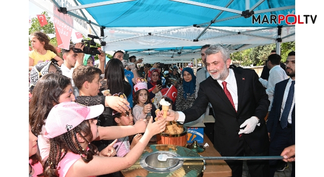 Başkan Görgel, Çocukların Bayram Sevincine Ortak Oldu