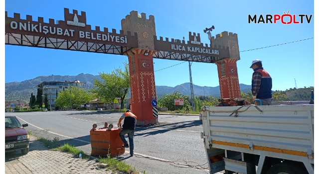 Onikişubat Belediyesi, kaplıca turizminin merkezi Ilıca’yı sezona hazırlıyor