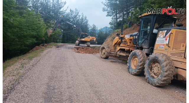 Büyükşehir, Andırın Kırsalında 21 Mahallenin Yolunu İyileştiriyor