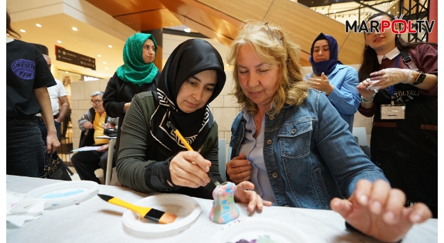 Büyükşehir’in Anneler Günü Atölyesi Büyük Beğeni Topladı