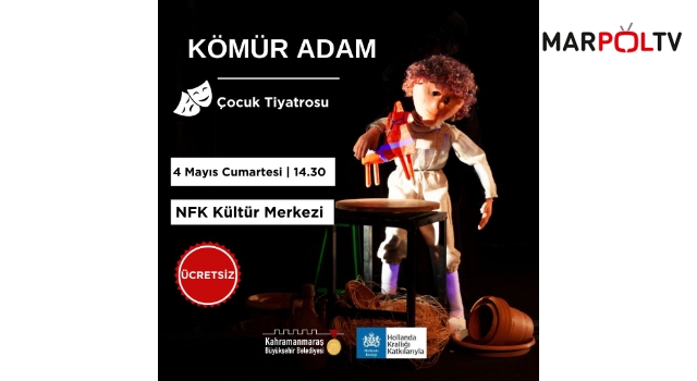 “Kömür Adam” Minik İzleyicilerini Bekliyor