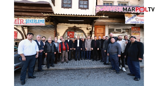 Başkan Toptaş’a Akçakoyunlu Mahallesi’nde yoğun ilgi