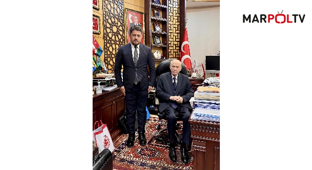 MHP Lideri Devlet Bahçeli, Başkan Satıcı'yı kabul etti
