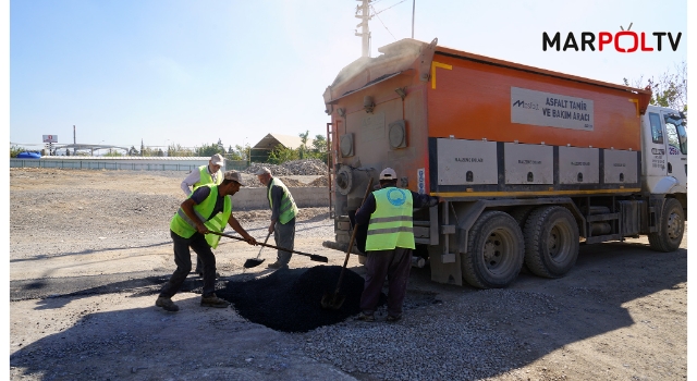 Altyapısı Tamamlanan Yollarda Asfalt Tamiri Sürüyor