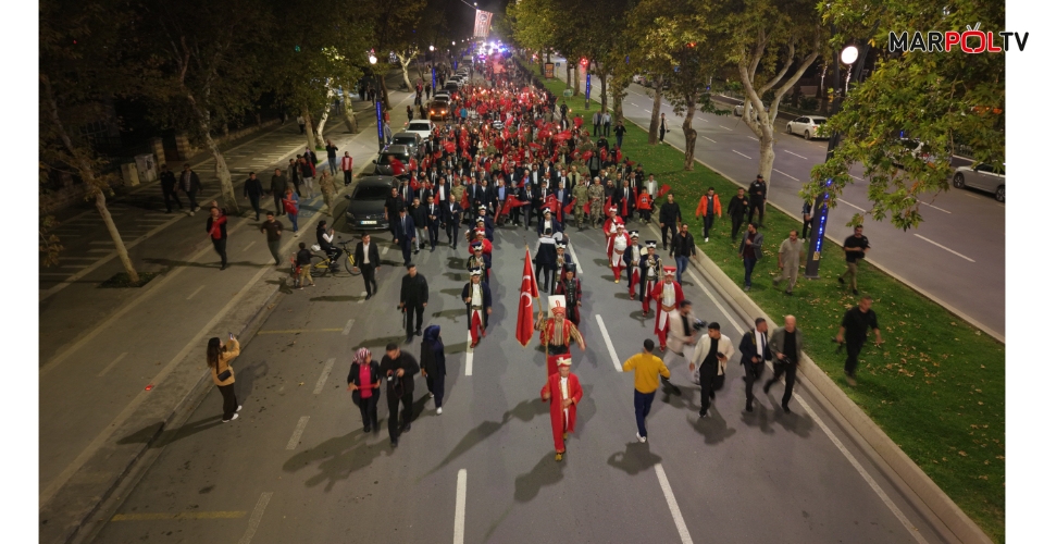 Cumhuriyet Yürüyüşü’nde Kahramanmaraş Tek Yürek Oldu