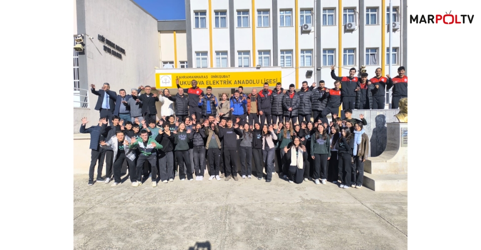 Onikişubat Belediyespor’un voleybolcuları, Kahramanmaraşlı gençlere ilham oluyor