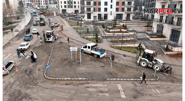 Azerbaycan Bulvarı’nda Altyapının Ardından Asfalt Hazırlığı