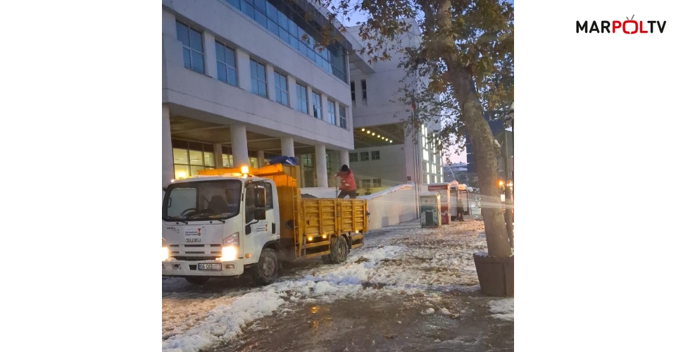Büyükşehir, Buzlanmanın Önüne Geçmek İçin Durmaksızın Sahad