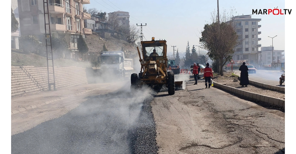 Büyükşehir, Dulkadiroğlu’nda Yolları Bir Bir Yenilemeye Devam Ediyor
