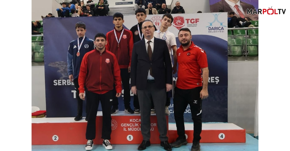 Büyükşehir’in Pehlivanları, Türkiye Güreş Şampiyonası’nda Kürsüde