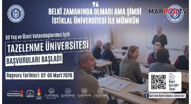 50 Yaş Üstüne Üniversite Kapısı; “Tazelenme Üniversitesi”ne Başvurular Başladı!