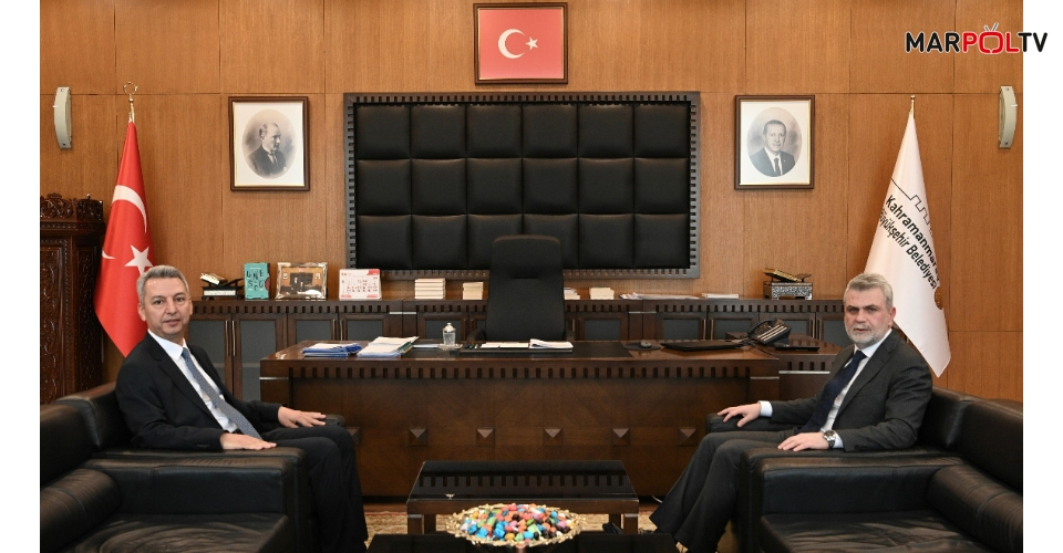 Başkan Görgel, KSÜ Rektörü Okumuş’u Ağırladı