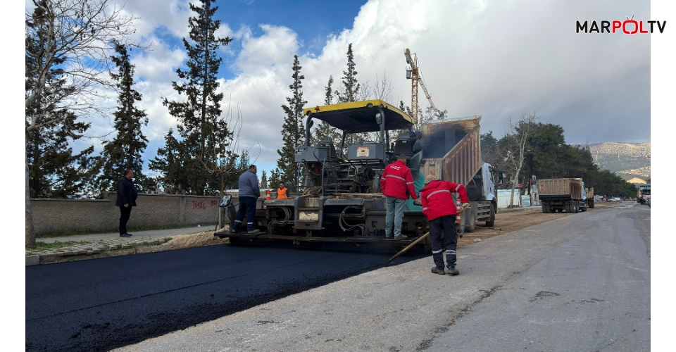 Büyükşehir Dulkadiroğlu’nda Yol Yenilemelerine Devam Ediyor