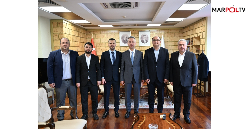 Sağlık-Sen Kahramanmaraş Şube Başkanı Demirci’den Rektör Okumuş’a Ziyaret