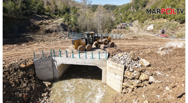 Andırın Kırsalında Ulaşıma Güç Katacak Yeni Köprü