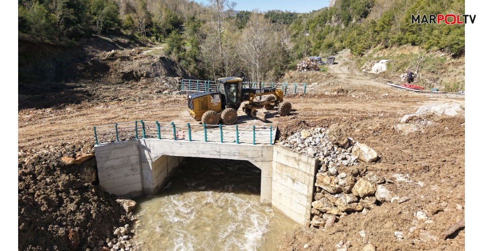 Andırın Kırsalında Ulaşıma Güç Katacak Yeni Köprü