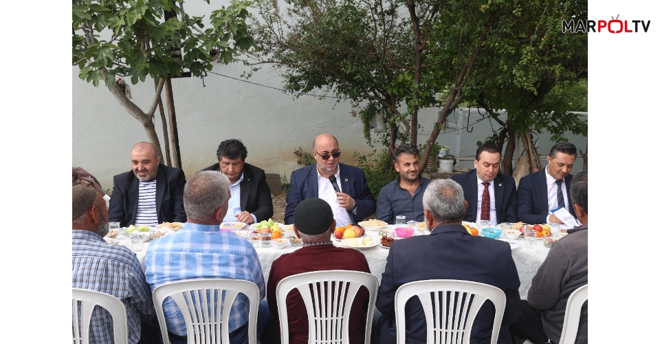 BAŞKAN AKPINAR 90. MAHALLE TOPLANTISINDA ÇOBANLI MAHALLESİ SAKİNLERİYLE BULUŞTU
