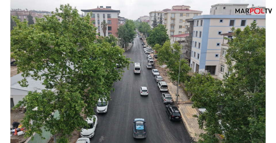 Büyükşehir, Cahit Zarifoğlu Caddesi’nin Asfaltını Baştan Uca Yeniledi