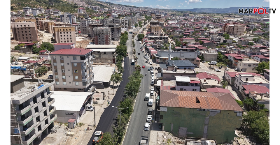 Büyükşehir, Doğukent Yolunda Asfalt Mesaisini Sürdürüyor