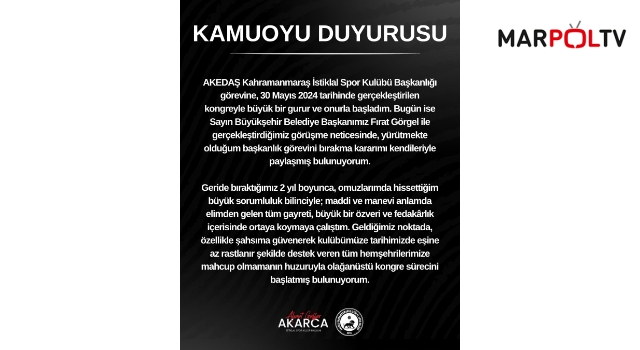 İstiklal Spor’da Dikkat Çeken Süreç: Önce Toplantı İptal Edildi, Ardından İstifa Açıklaması Geldi