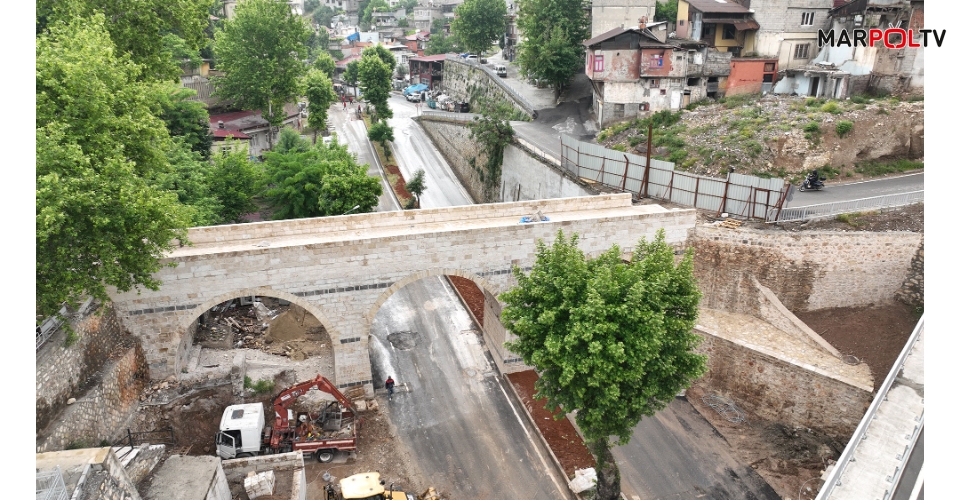 Tarihi Kanlıdere Köprüsü’nün Restorasyonu Tamamlanıyor