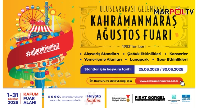 Ağustos Fuarı Esnafını Bekliyor; Başvurular Başladı