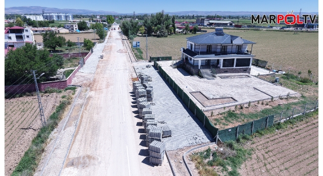 Büyükşehir, Elbistan Tepebaşı Caddesi’nde Yenileme Çalışmasına Başladı