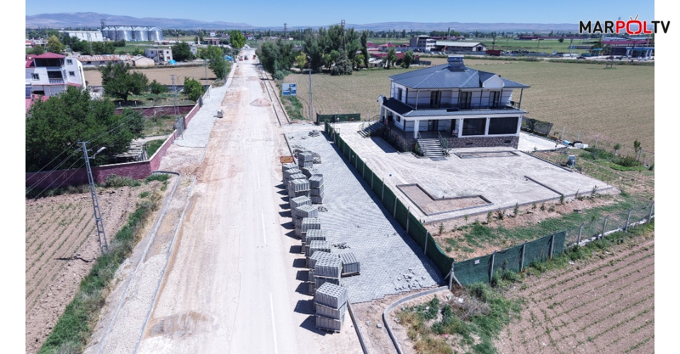 Büyükşehir, Elbistan Tepebaşı Caddesi’nde Yenileme Çalışmasına Başladı