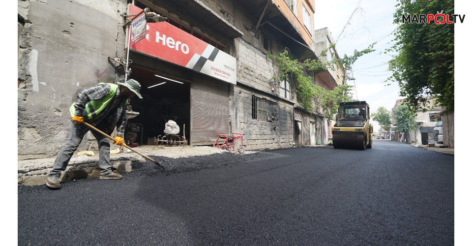 Büyükşehir, Sokak Sokak Cadde Cadde Asfalt Çalışmasını Sürdürüyor