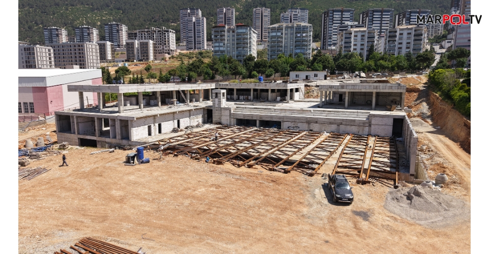 Türkiye’ye Örnek Olacak Kahramanmaraş Gençlik ve Spor Merkezi Yükseliyor