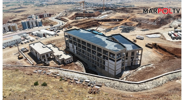 Kahramanmaraş’ın Yeni Sağlık Üssünde Çalışmalar Tüm Hızıyla Sürüyor