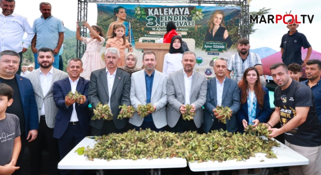 Başkan Toptaş, Kahramanmaraş’ın Karadeniz’i Kalekaya’da Fındık Festivali’ne katıldı