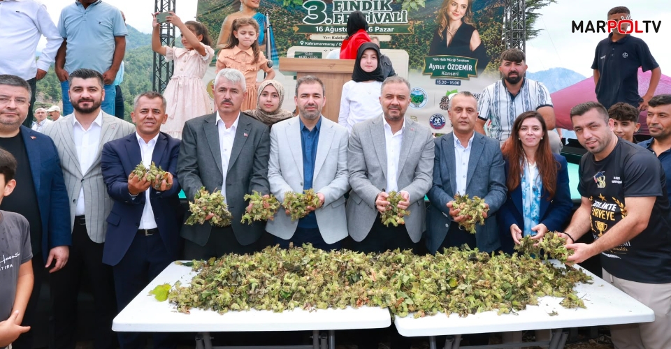 Başkan Toptaş, Kahramanmaraş’ın Karadeniz’i Kalekaya’da Fındık Festivali’ne katıldı