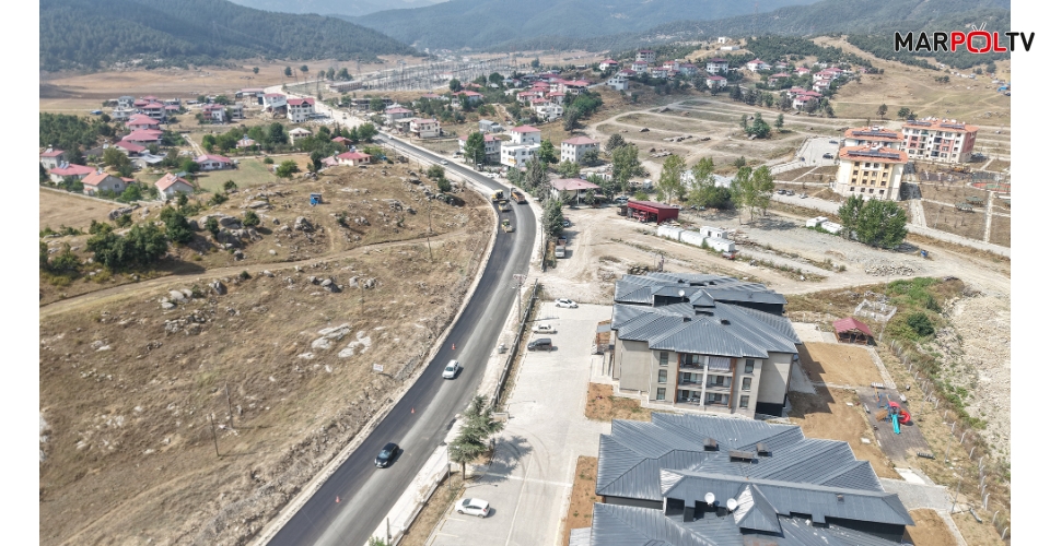 Büyükşehir, Andırın’da Yol Yatırımlarını Artırarak Sürdürüyor
