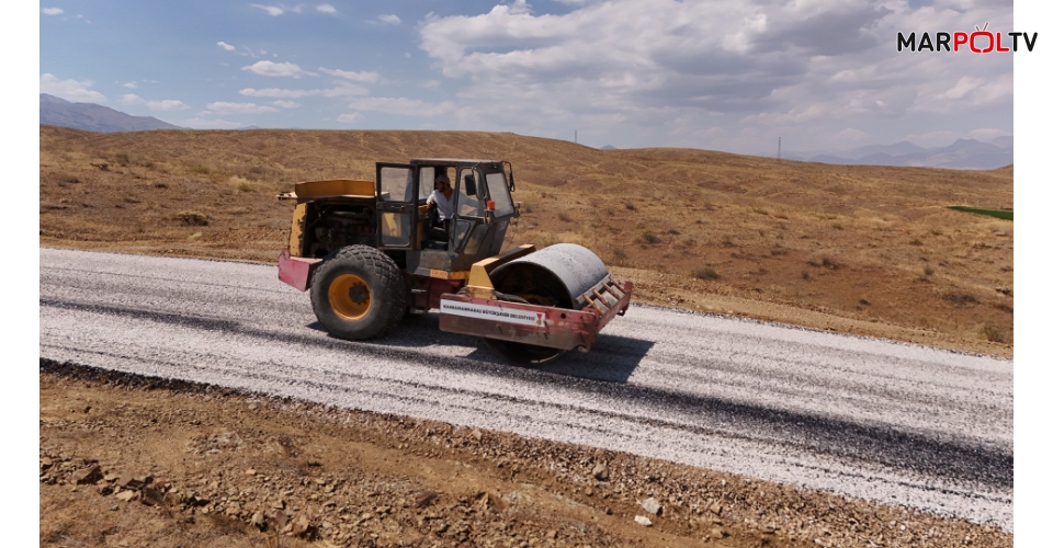 Büyükşehir’den Afşin Kırsalında Ulaşımı İyileştiren Yol Çalışması
