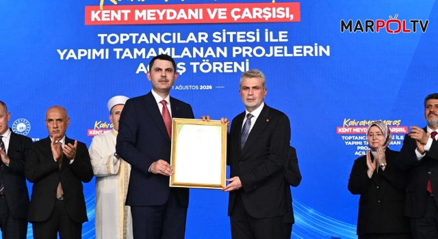 Kahramanmaraş’ın Yeniden İnşa Yolculuğunda 5 Yeni Eser Daha Hizmete Açıldı