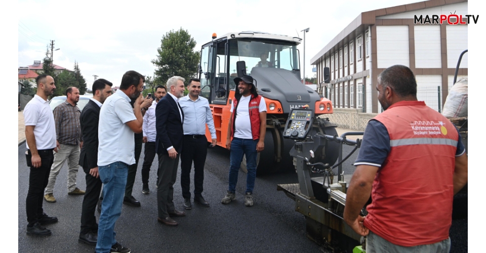 Başkan Görgel; “Afşin’imizin Ulaşımını İyileştirecek Yatırımlarımızı Sürdürüyoruz”