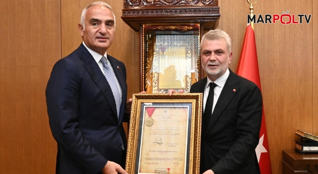 Başkan Görgel, Kültür ve Turizm Bakanı Ersoy’u Ağırladı